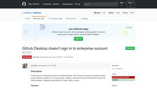 
                            4. Github Desktop doesn't sign in to enterprise account · Issue #3761 ...