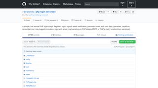 
                            2. GitHub - devplanete/php-login-advanced: A simple, but secure PHP ...