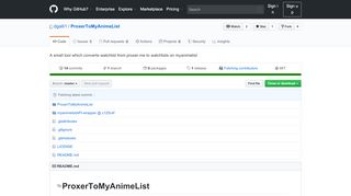 
                            12. GitHub - dgalli1/ProxerToMyAnimeList: A small tool which converts ...