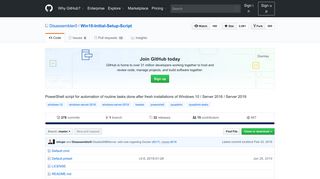 
                            8. GitHub - Disassembler0/Win10-Initial-Setup-Script: PowerShell script ...