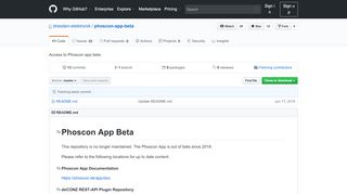 
                            3. GitHub - dresden-elektronik/phoscon-app-beta: Access to Phoscon ...