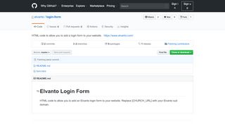 
                            13. GitHub - elvanto/login-form: HTML code to allow you to add a login ...