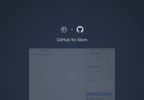 
                            2. GitHub for Atom