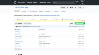 
                            10. GitHub - ForbesLindesay/ajax: Standalone AJAX library inspired by ...