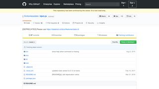 
                            7. GitHub - frictionlessdata/dpm-js: REPLACED by data tool: https ...