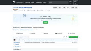 
                            5. GitHub - futurice/android-best-practices: Do's and Don'ts for Android ...