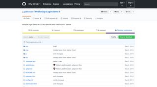 
                            6. GitHub - gdbhosale/PhoneGap-Login-Demo-1: sample login demo ...