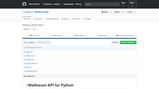 
                            10. GitHub - Goblenus/WallhavenApi: Wallhaven API for Python