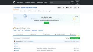 
                            3. GitHub - googleapis/google-auth-library-nodejs: Google Auth Library ...