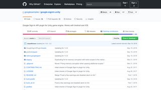 
                            9. GitHub - googlesamples/google-signin-unity: Google Sign-In API ...