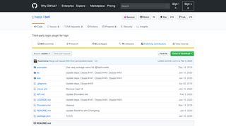 
                            10. GitHub - hapijs/bell: Third-party login plugin for hapi