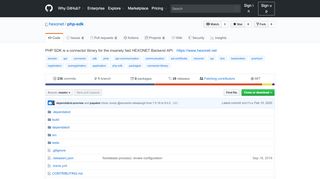
                            10. GitHub - hexonet/php-sdk: PHP SDK is a connector library for the ...