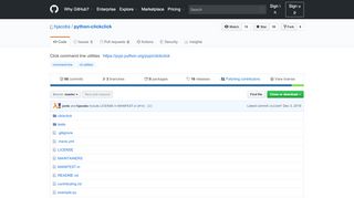 
                            13. GitHub - hjacobs/python-clickclick: Click command line ...