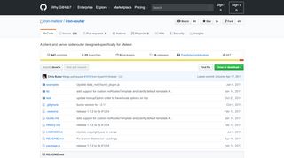 
                            4. GitHub - iron-meteor/iron-router: A client and server side router ...