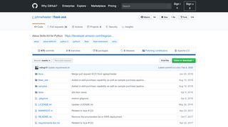 
                            1. GitHub - johnwheeler/flask-ask: Alexa Skills Kit for Python