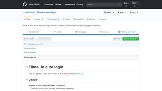 
                            12. GitHub - kestutisbalt/filmai.in-auto-login: filmai.in auto log in python ...