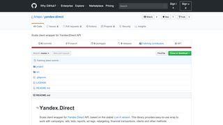 
                            10. GitHub - krispo/yandex-direct: Scala client wrapper for ...