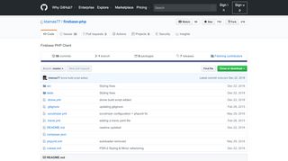 
                            6. GitHub - ktamas77/firebase-php: Firebase PHP Client