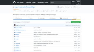 
                            11. GitHub - magus/react-native-facebook-login: React Native component ...