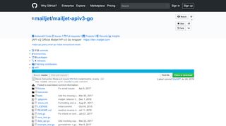 
                            7. GitHub - mailjet/mailjet-apiv3-go: [API v3] Official Mailjet API v3 Go ...