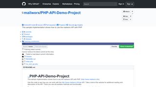 
                            9. GitHub - mailworx/PHP-API-Demo-Project: This sample ...