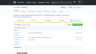 
                            6. GitHub - maxogden/doorknob: convenience module for adding Mozilla ...