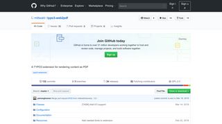 
                            7. GitHub - mittwald/typo3-web2pdf: A TYPO3 extension for rendering ...