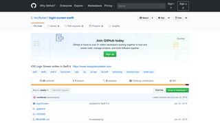 
                            8. GitHub - mrcflorian/login-screen-swift: iOS Login Screen written in Swift 4