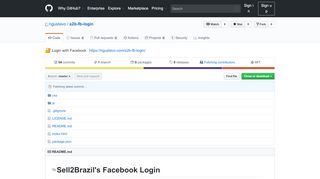 
                            13. GitHub - ngustavo/s2b-fb-login: Login with Facebook