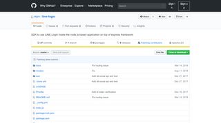 
                            8. GitHub - nkjm/line-login: SDK to use LINE Login inside the node.js ...