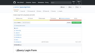 
                            1. GitHub - oakmac/jquery-login-form: Create a login form using jQuery ...