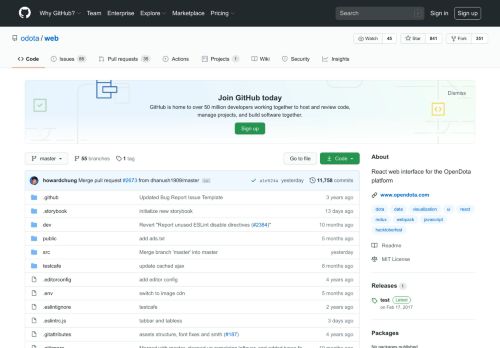 
                            4. GitHub - odota/web: React web interface for the OpenDota platform