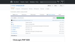 
                            8. GitHub - onelogin/onelogin-php-sdk