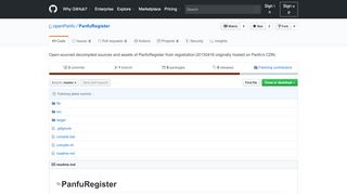 
                            10. GitHub - openPanfu/PanfuRegister: Open-sourced decompiled ...