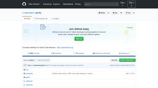 
                            10. GitHub - openstack/gertty: Console interface to Gerrit Code Review