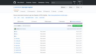 
                            8. GitHub - petanikode/php-login-register: Source code ...