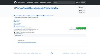 
                            12. GitHub - PicPay/trabalhe-conosco-frontend-dev: Teste para ...