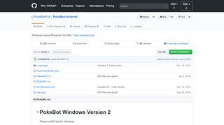 
                            1. GitHub - PokeBotPub/PokeBot-Android: Android based Pokemon GO ...