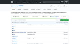 
                            5. GitHub - prefeiturasp/SME-SGP: O Sistema de Gestão Pedagógica ...