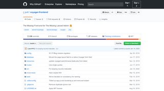 
                            1. GitHub - pvtl/voyager-frontend: The Missing Front-end for The Missing ...