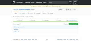 
                            10. GitHub - rancher/rke-service-sidekick