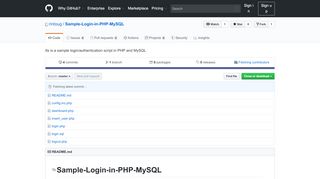 
                            10. GitHub - rintoug/Sample-Login-in-PHP-MySQL: Its is a ...