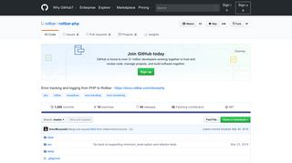 
                            8. GitHub - rollbar/rollbar-php: Error tracking and logging from PHP to ...