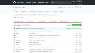 
                            11. GitHub - ruby-grape/grape: An opinionated framework for ...