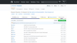 
                            9. GitHub - shopware/shopware: Shopware Repository