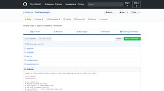
                            7. GitHub - shrayasr/hathway-logon: Simple script to login to a hathway ...