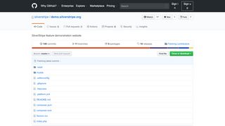 
                            10. GitHub - silverstripe/demo.silverstripe.org: SilverStripe feature ...