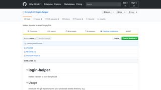 
                            9. GitHub - SimplyEdit/login-helper: Makes it easier to start SimplyEdit