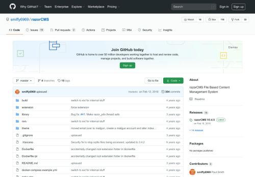 
                            4. GitHub - smiffy6969/razorCMS: razorCMS File Based Content ...