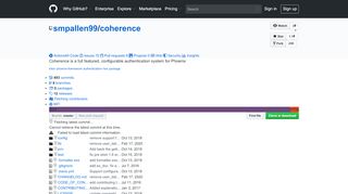 
                            5. GitHub - smpallen99/coherence: Coherence is a full featured ...